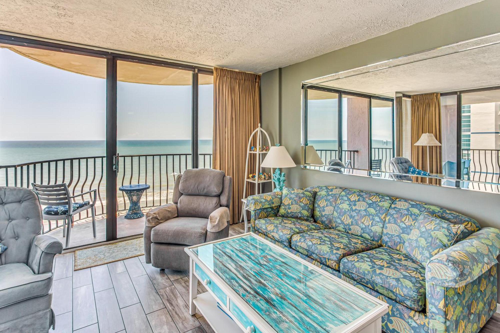 Myrtle Beach Oceanfront Condo With Covered Balcony! Zewnętrze zdjęcie