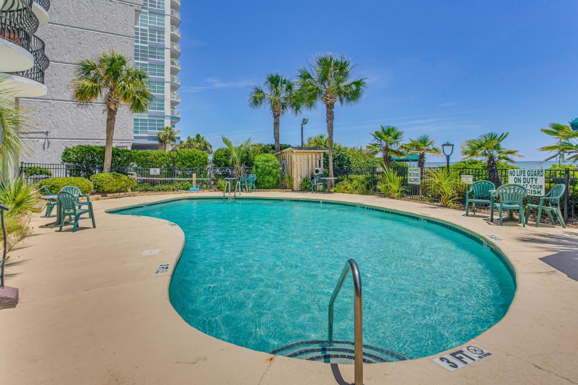 Myrtle Beach Oceanfront Condo With Covered Balcony! Zewnętrze zdjęcie