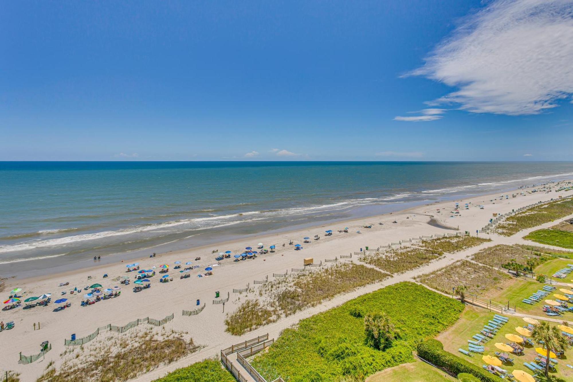 Myrtle Beach Oceanfront Condo With Covered Balcony! Zewnętrze zdjęcie