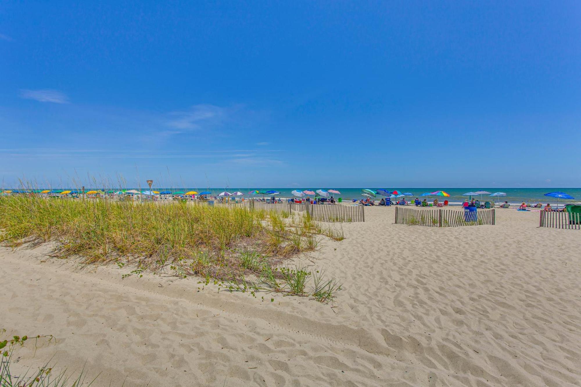 Myrtle Beach Oceanfront Condo With Covered Balcony! Zewnętrze zdjęcie