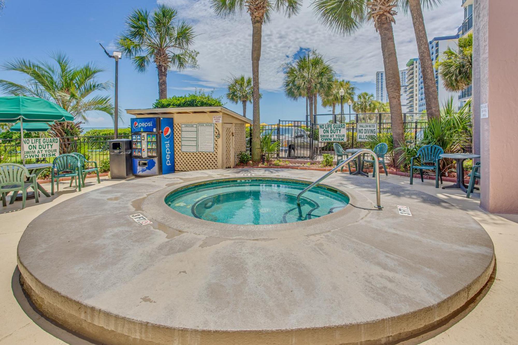 Myrtle Beach Oceanfront Condo With Covered Balcony! Zewnętrze zdjęcie